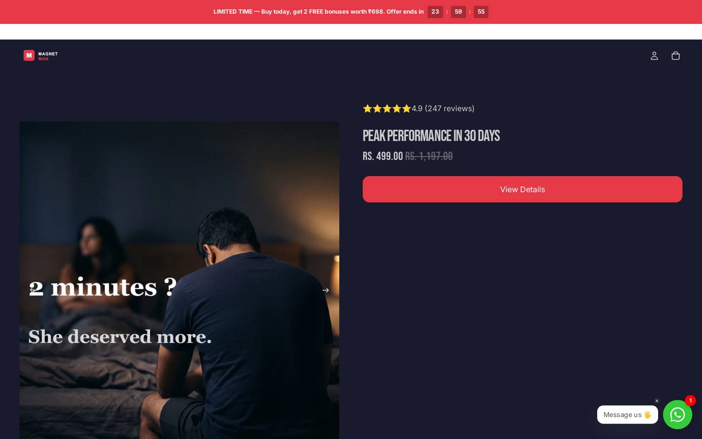 magnetmans.com homepage screenshot