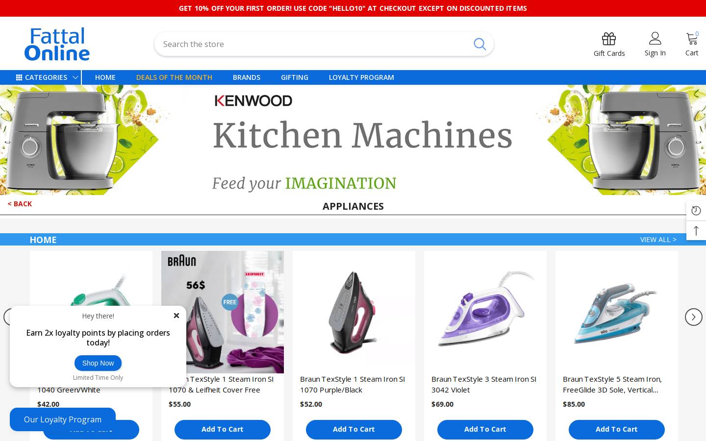 magnetshoplb.com homepage screenshot