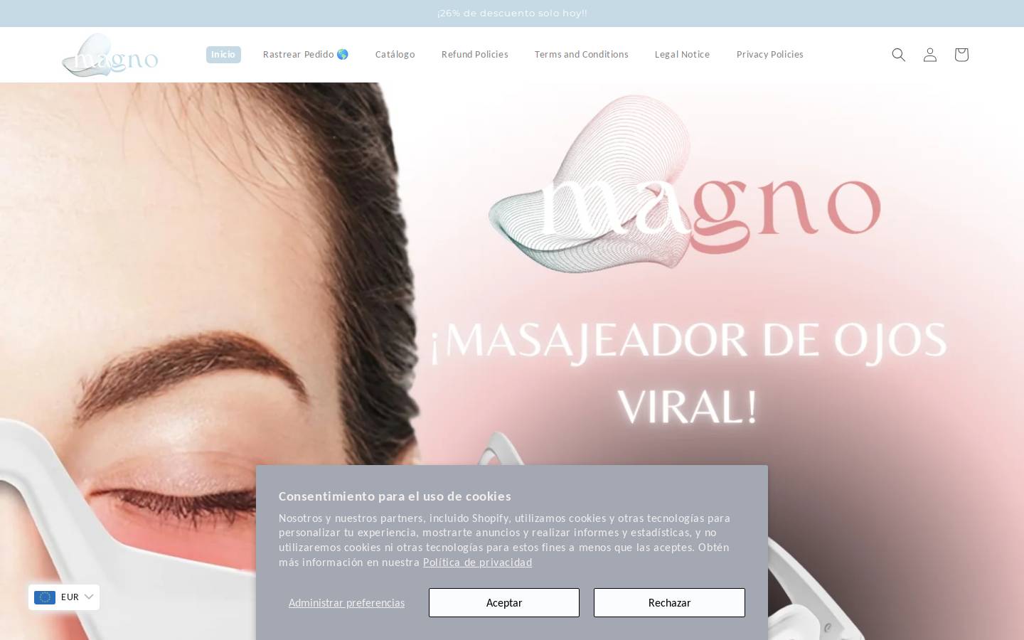 magno.life homepage screenshot