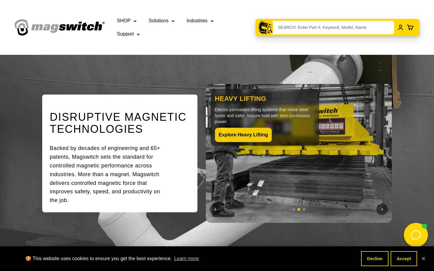magswitch.com homepage screenshot
