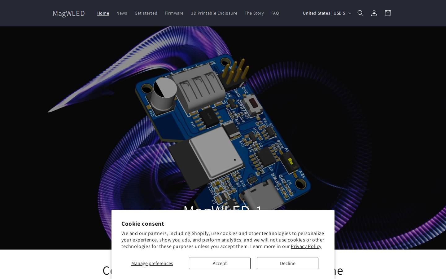 magwled.com homepage screenshot