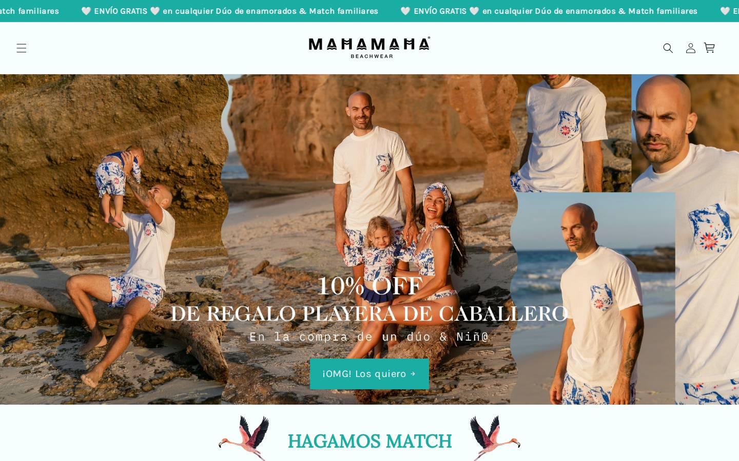 mahamaha.mx homepage screenshot