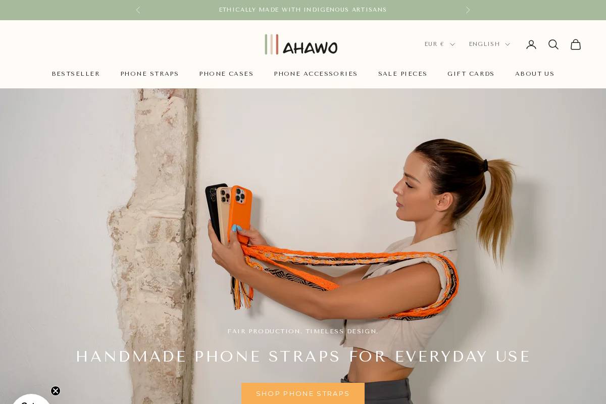 Mahawo homepage screenshot
