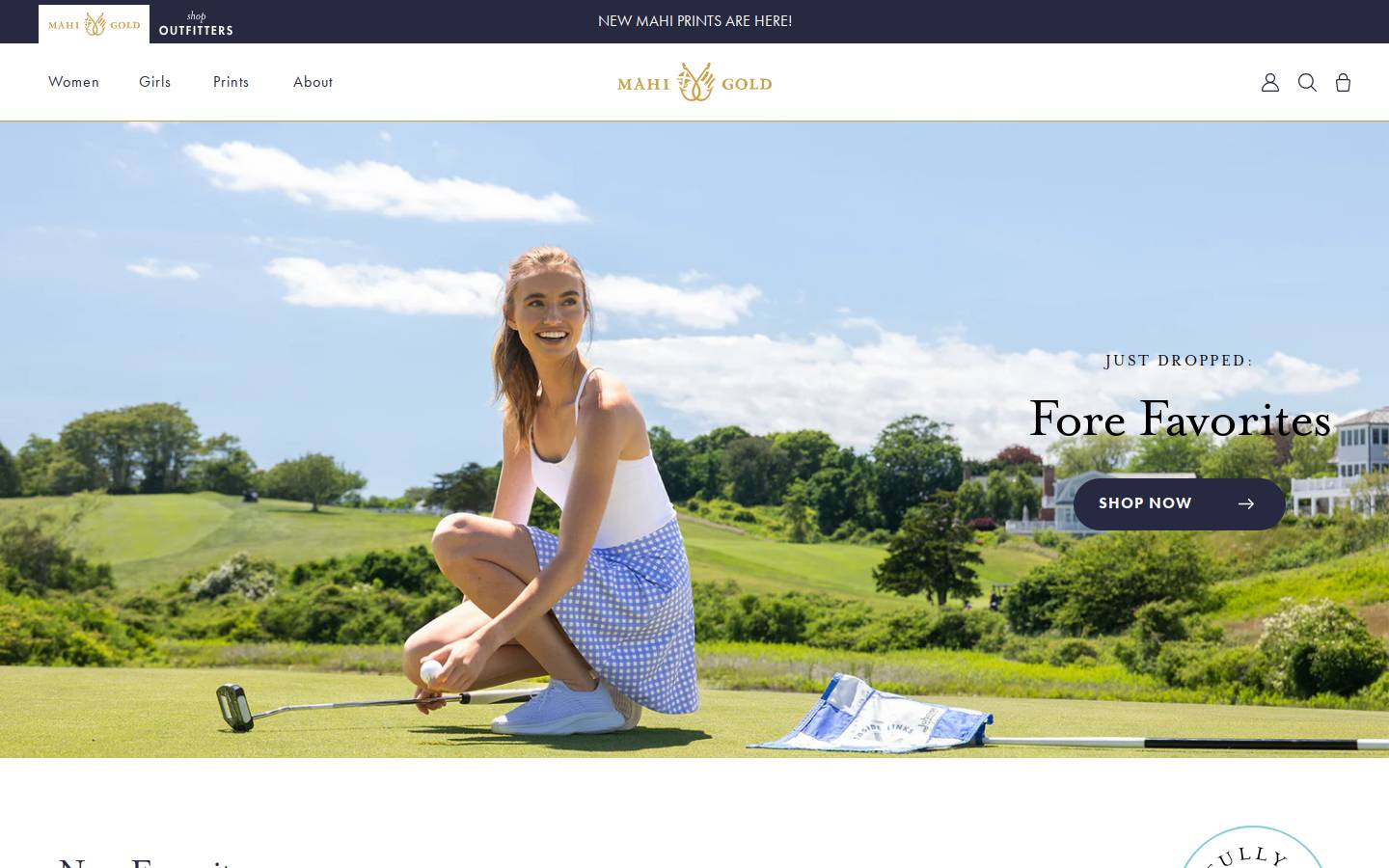 mahigold.com homepage screenshot