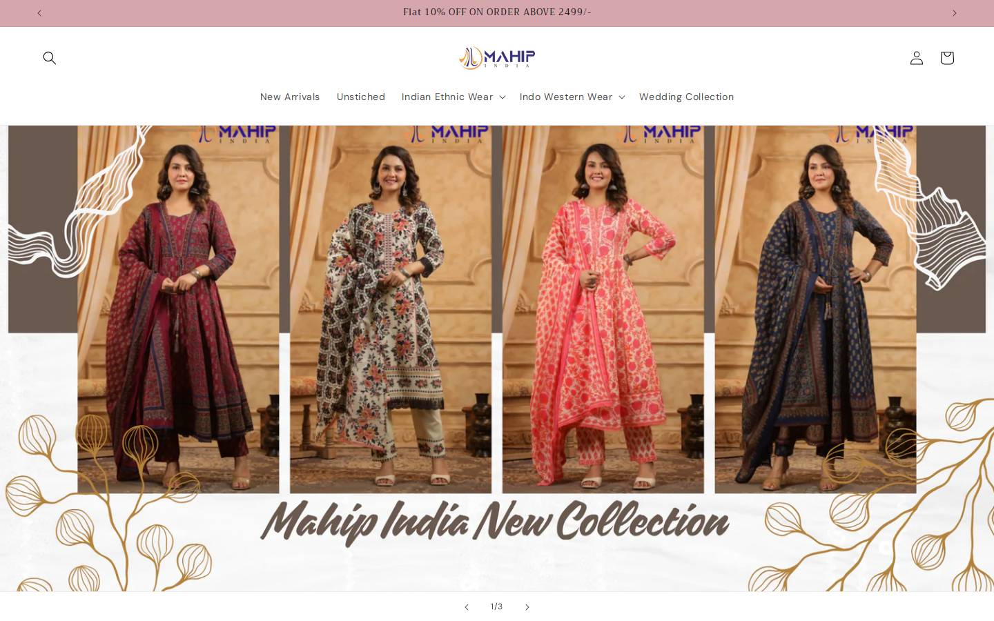 mahipindia.com homepage screenshot