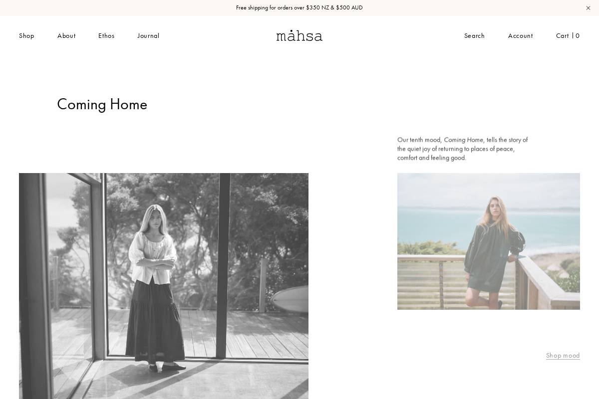 mahsa.co.nz homepage screenshot