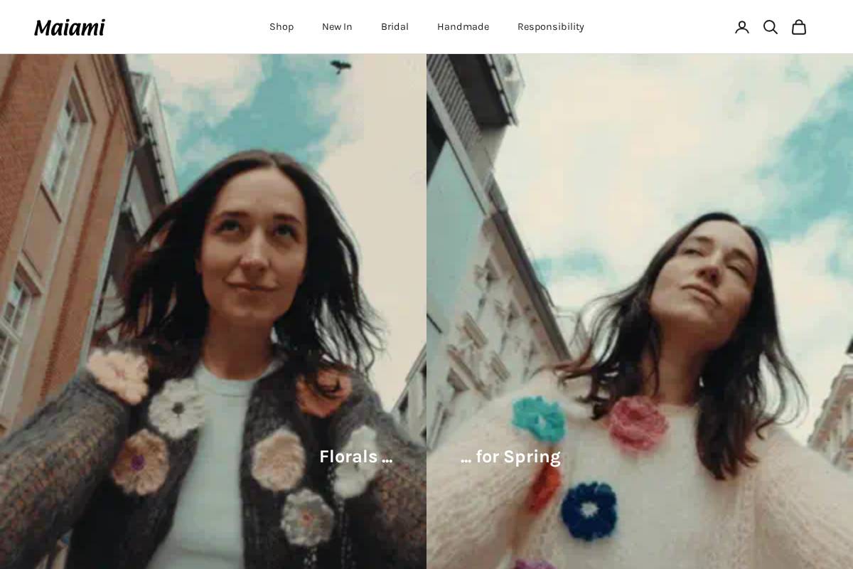 maiami.de homepage screenshot