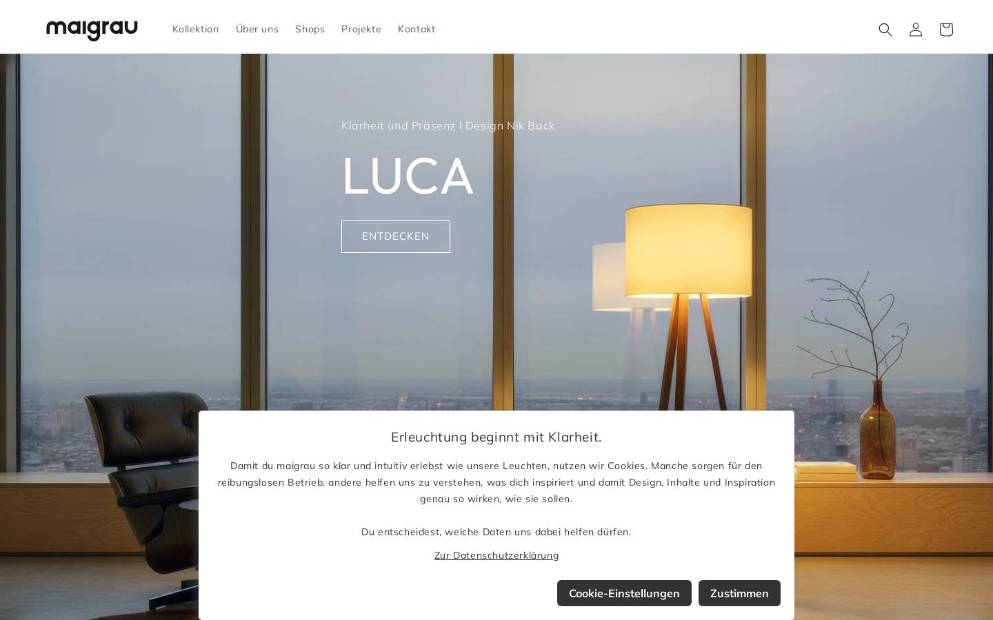 maigrau.com homepage screenshot
