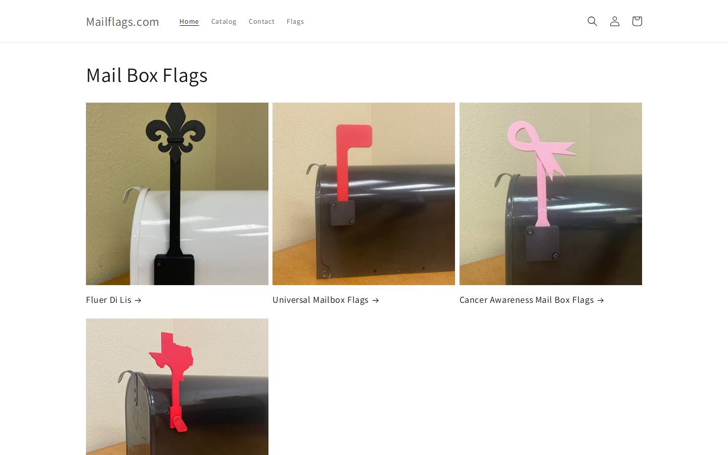 mailflags.com homepage screenshot