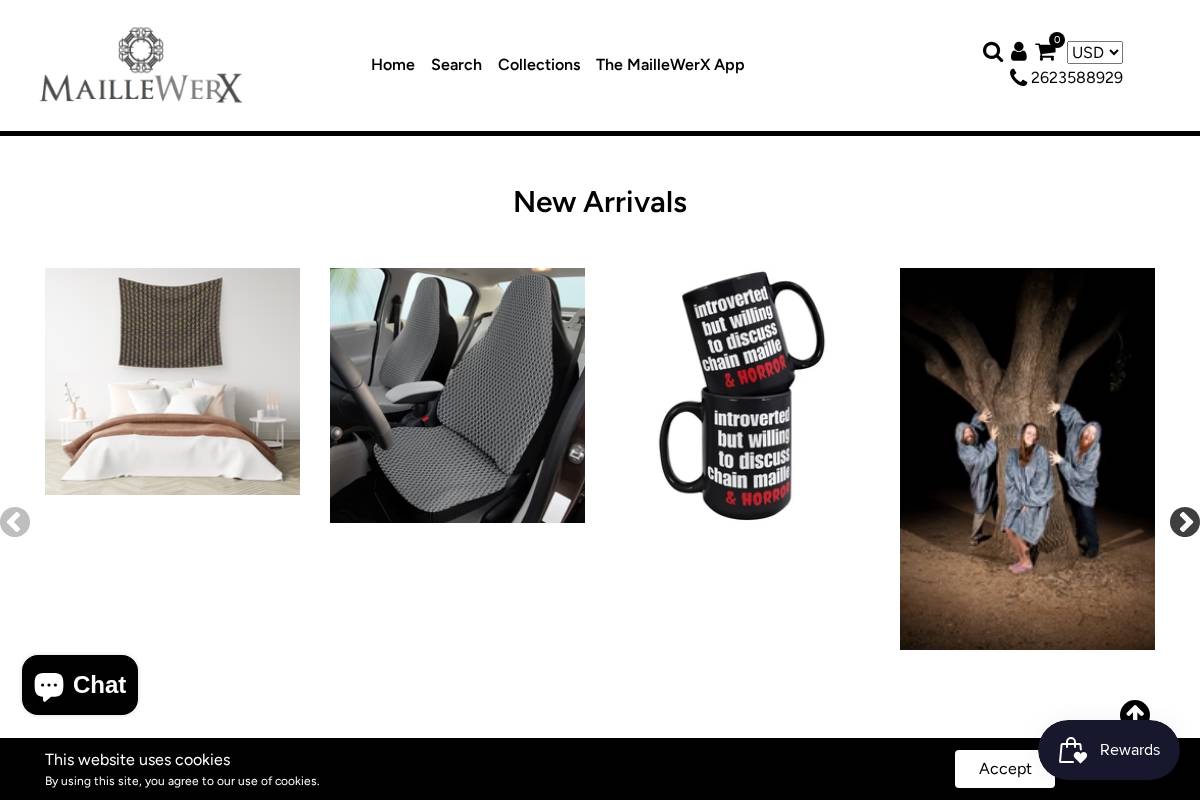 maillewerx.com homepage screenshot