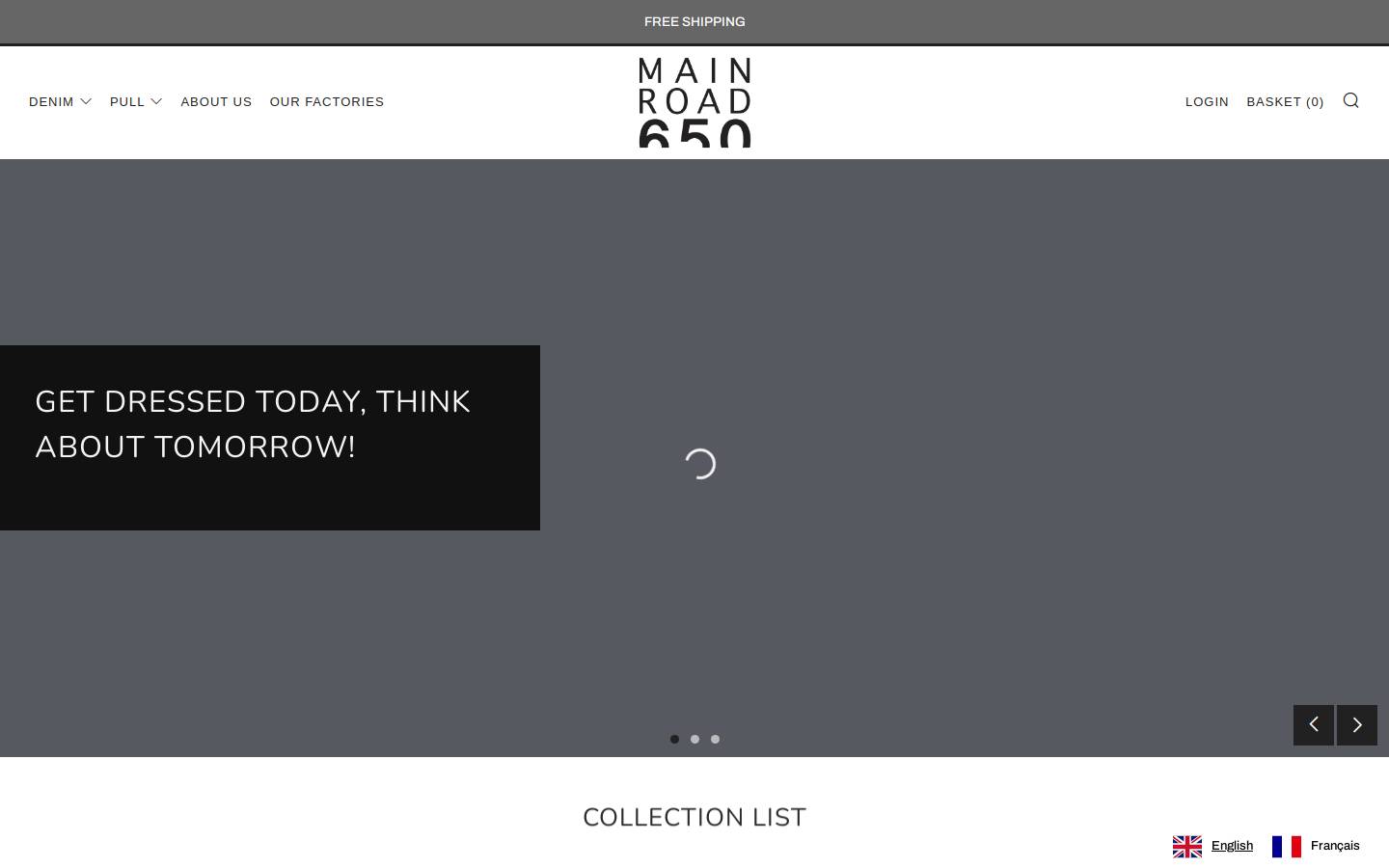 mainroad650.com homepage screenshot