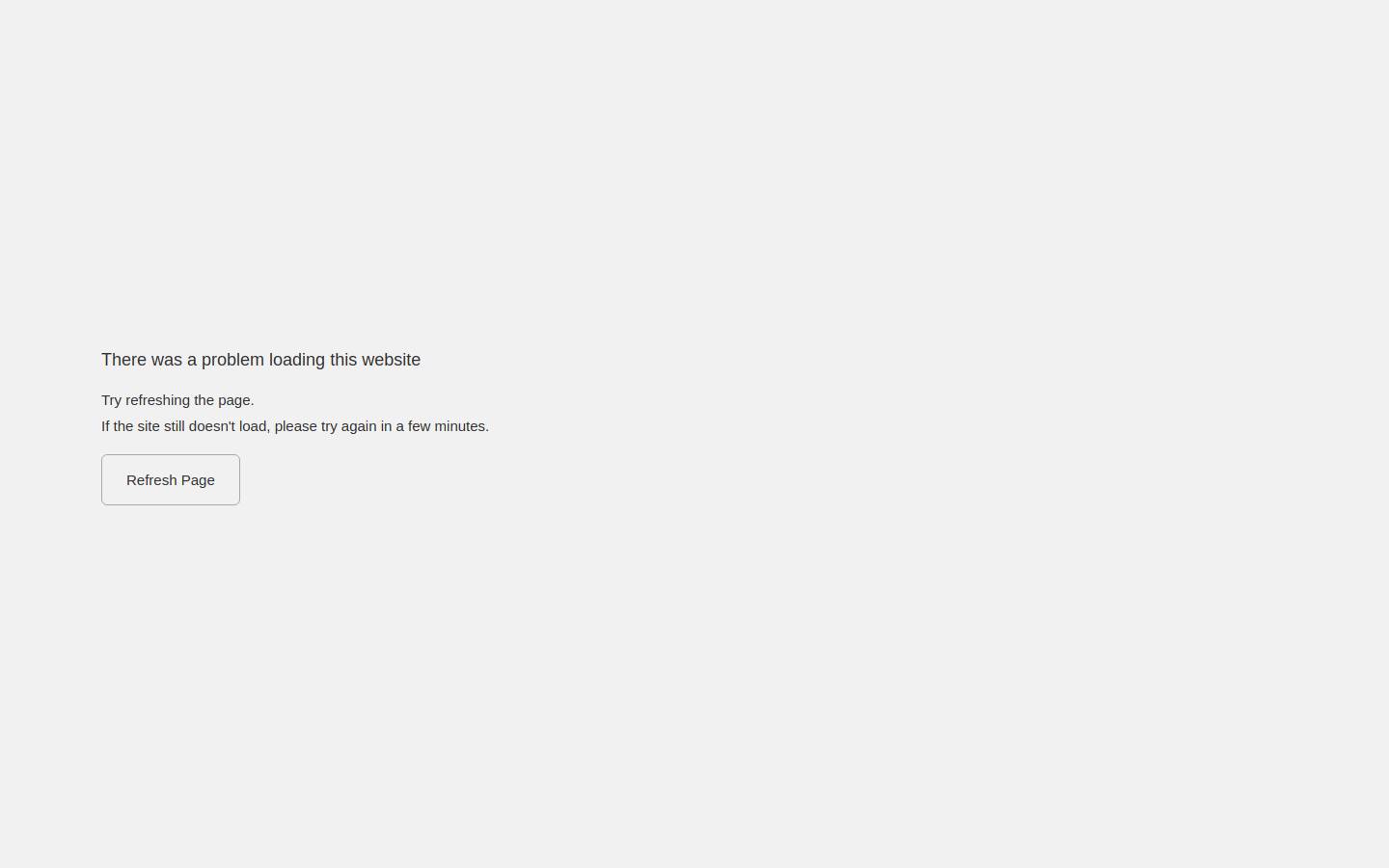 mainstgolf.com homepage screenshot