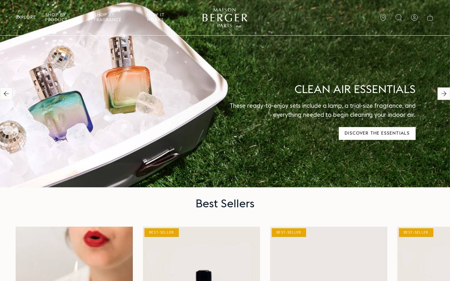 maison-berger-paris.us homepage screenshot