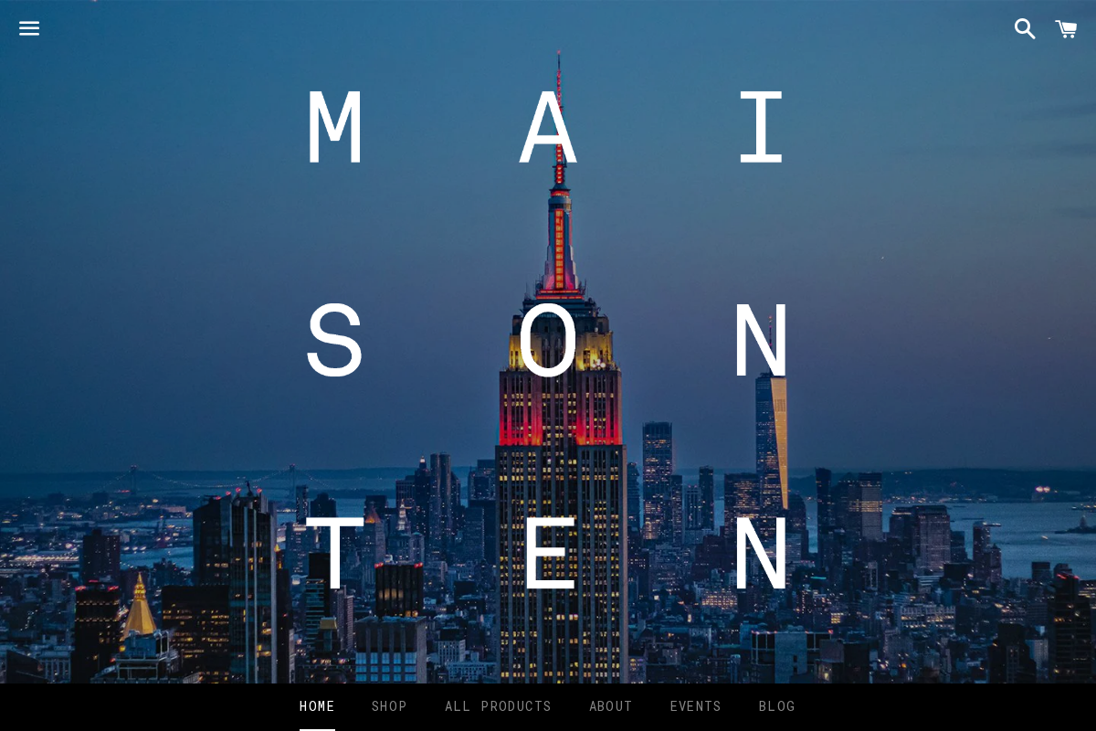 maison10.com homepage screenshot