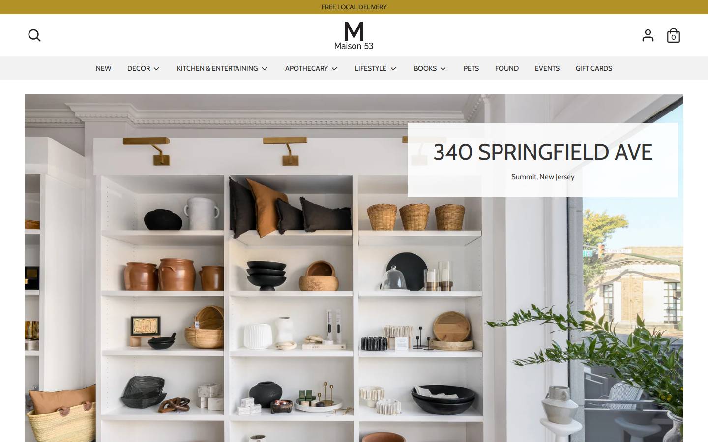 maison53.com homepage screenshot