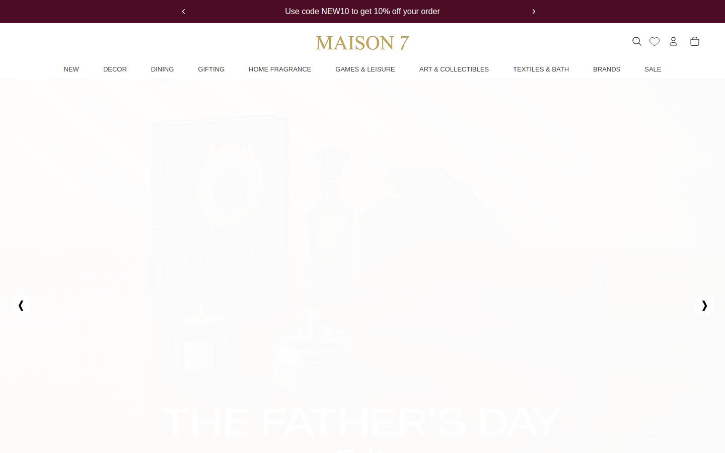 maison7.com homepage screenshot