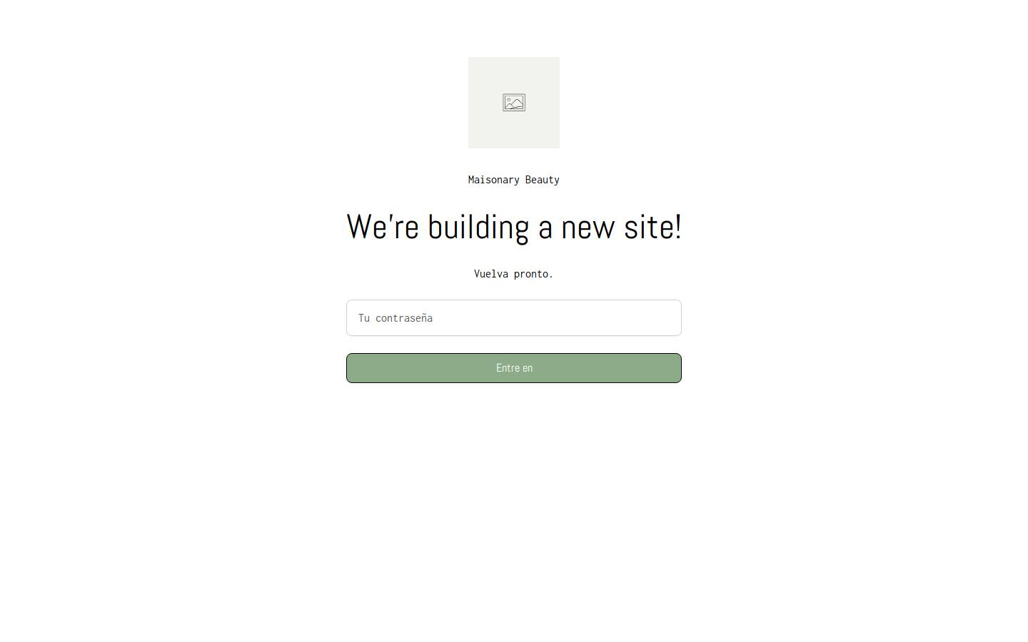 maisonary.com homepage screenshot