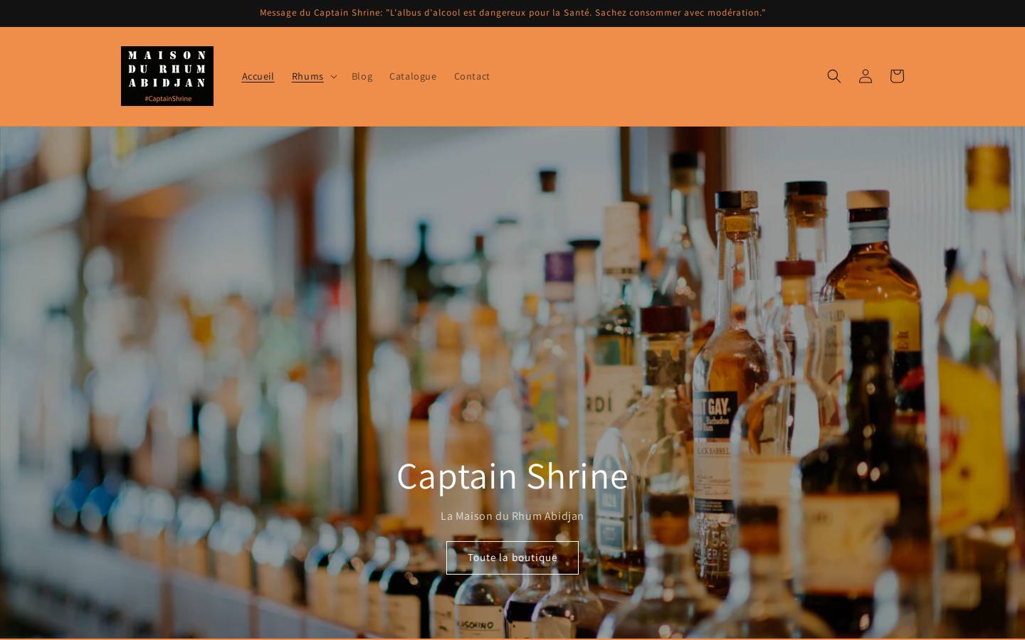 maisondurhum-abidjan.com homepage screenshot
