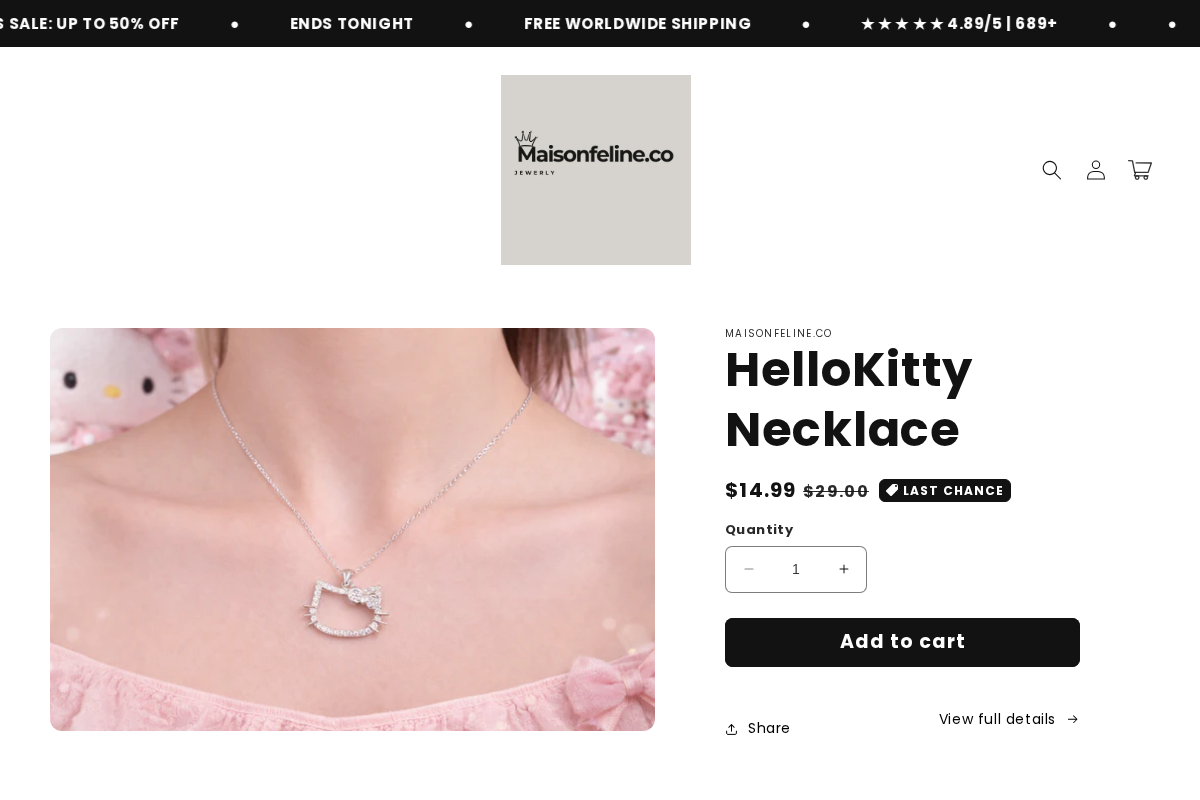 maisonfelineco.store homepage screenshot