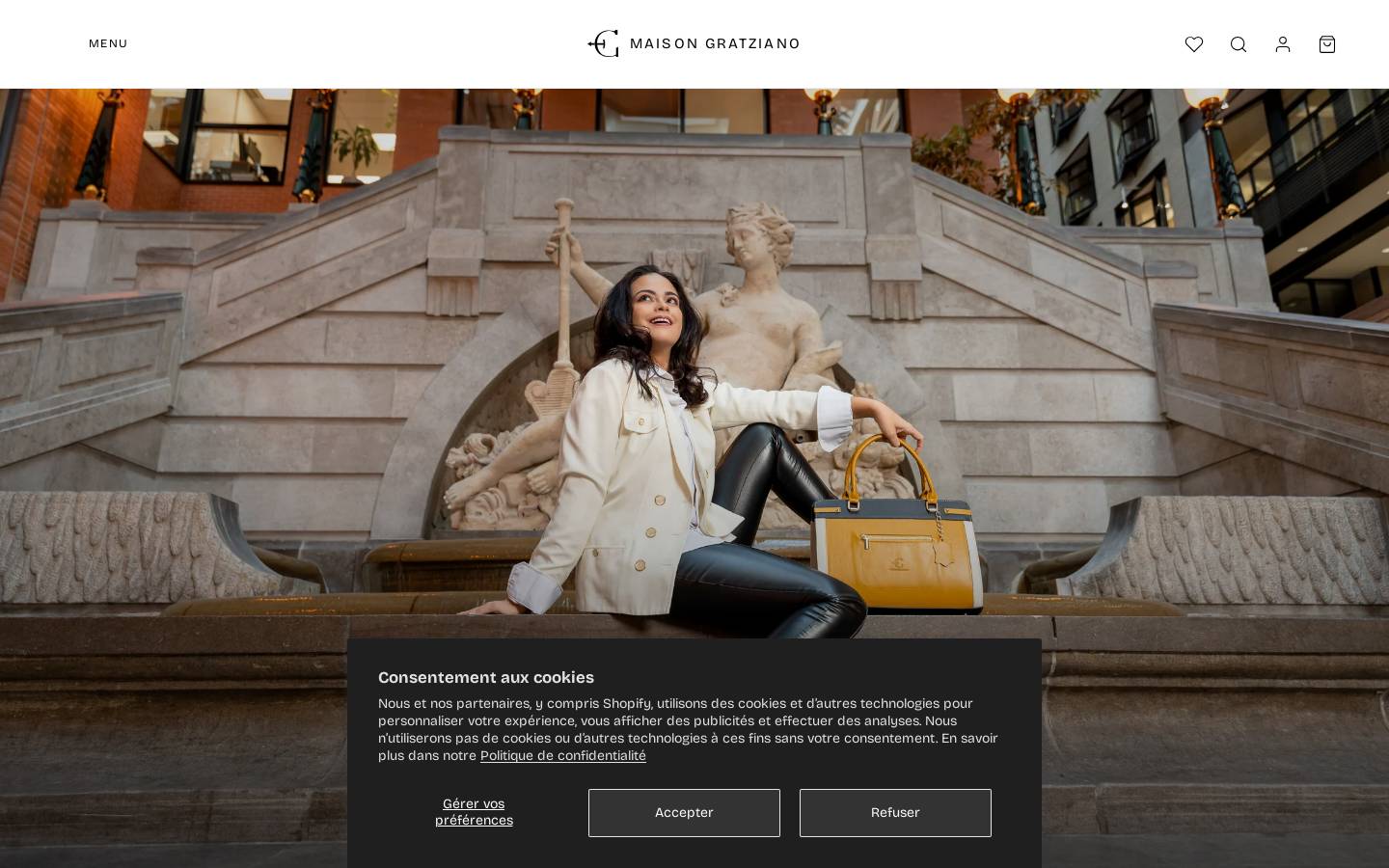 maisongratziano.ca homepage screenshot