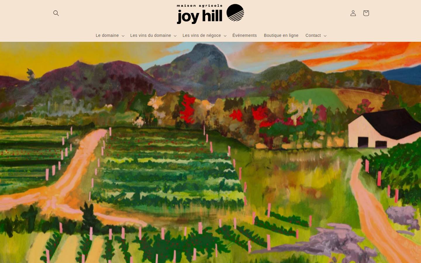 maisonjoyhill.com homepage screenshot