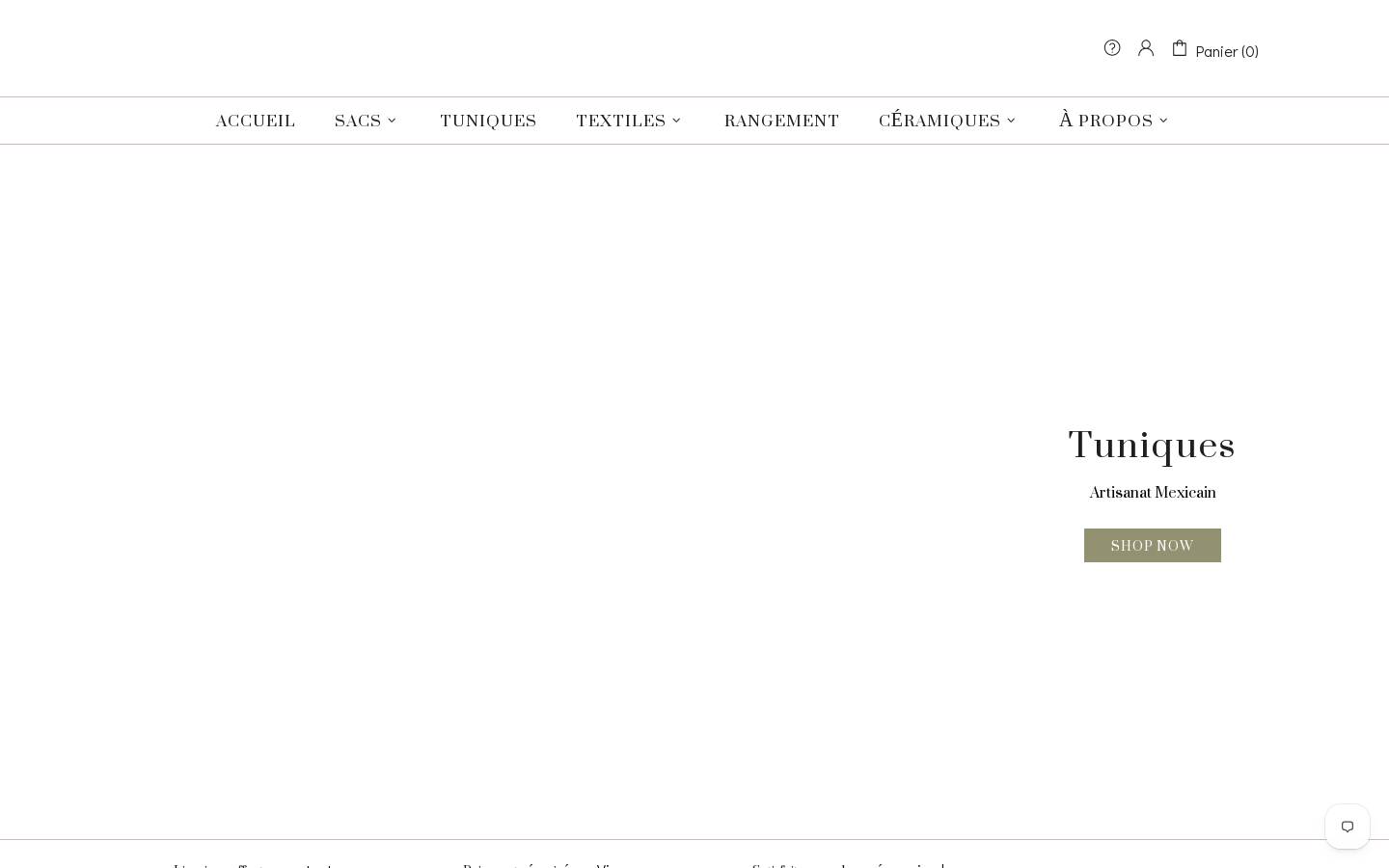 Maisonmani homepage screenshot