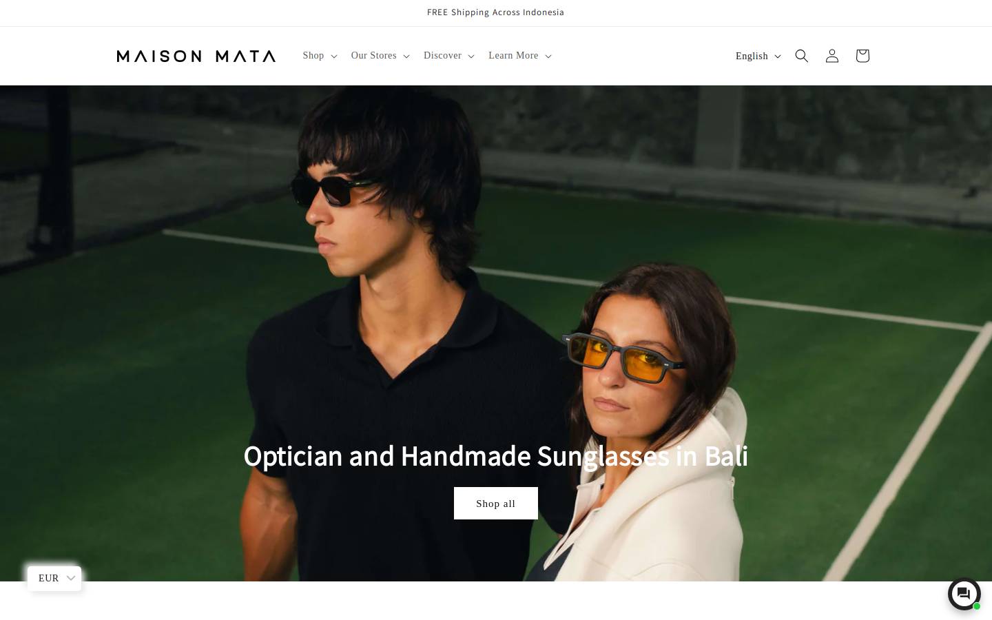 maisonmata.com homepage screenshot