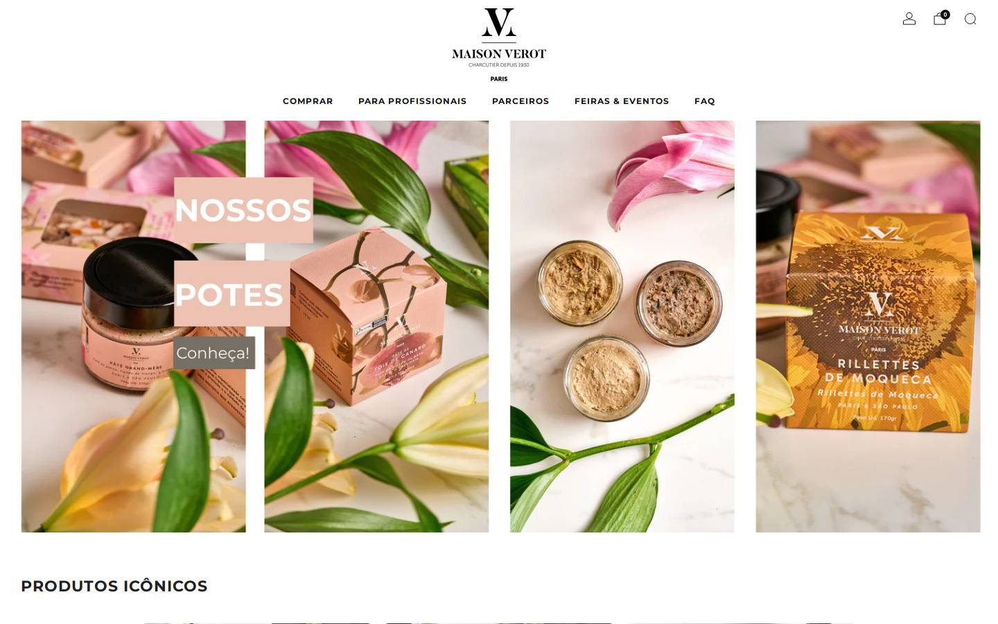 maisonverot.com.br homepage screenshot