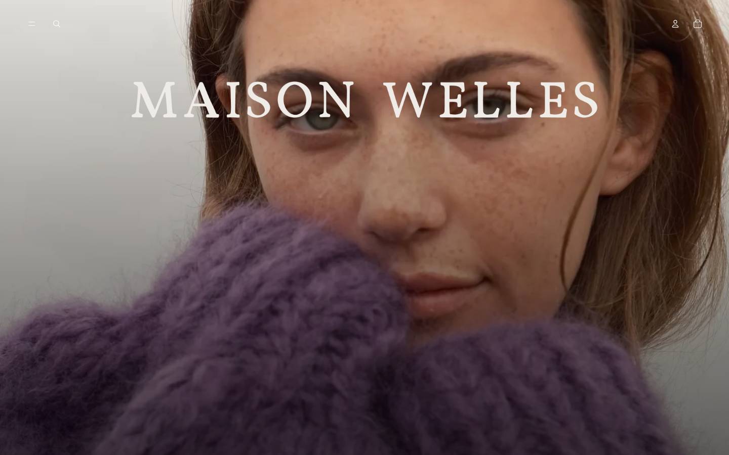 maisonwelles.com homepage screenshot