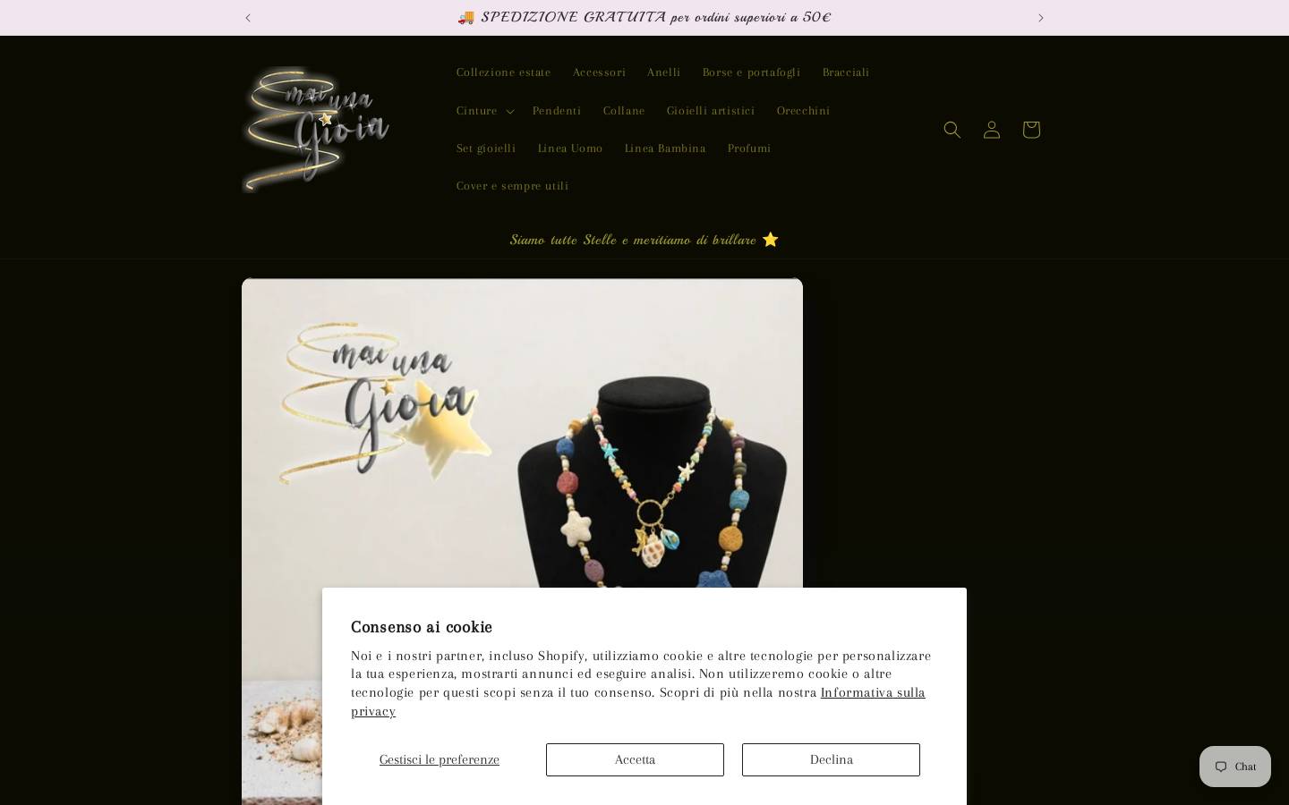 maiunagioia.org homepage screenshot