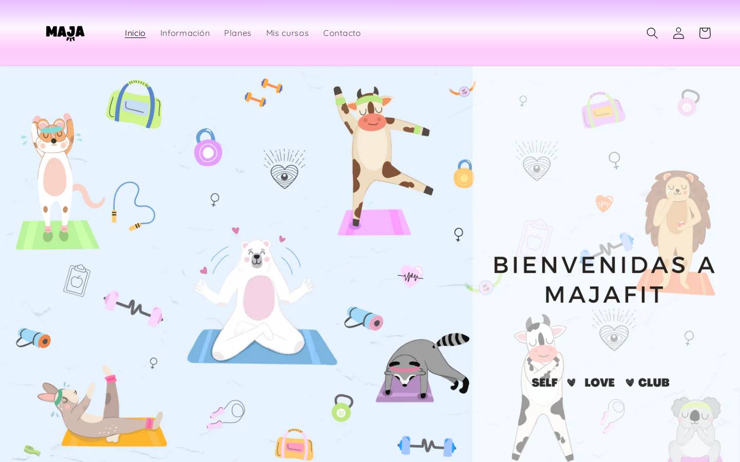 majafit.com.mx homepage screenshot