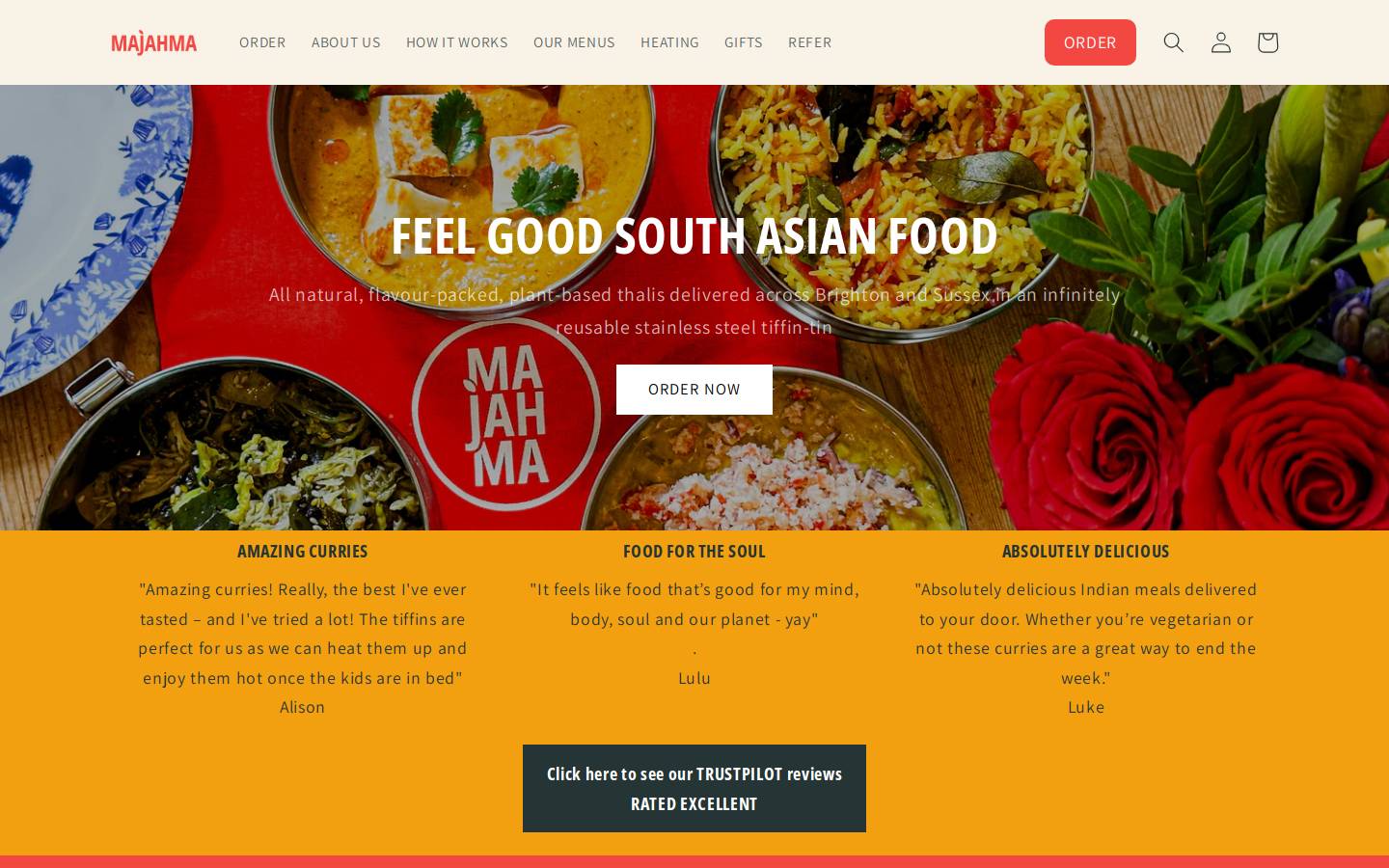 Majahma homepage screenshot