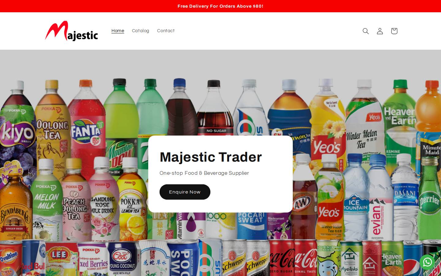 majestictradersg.com homepage screenshot