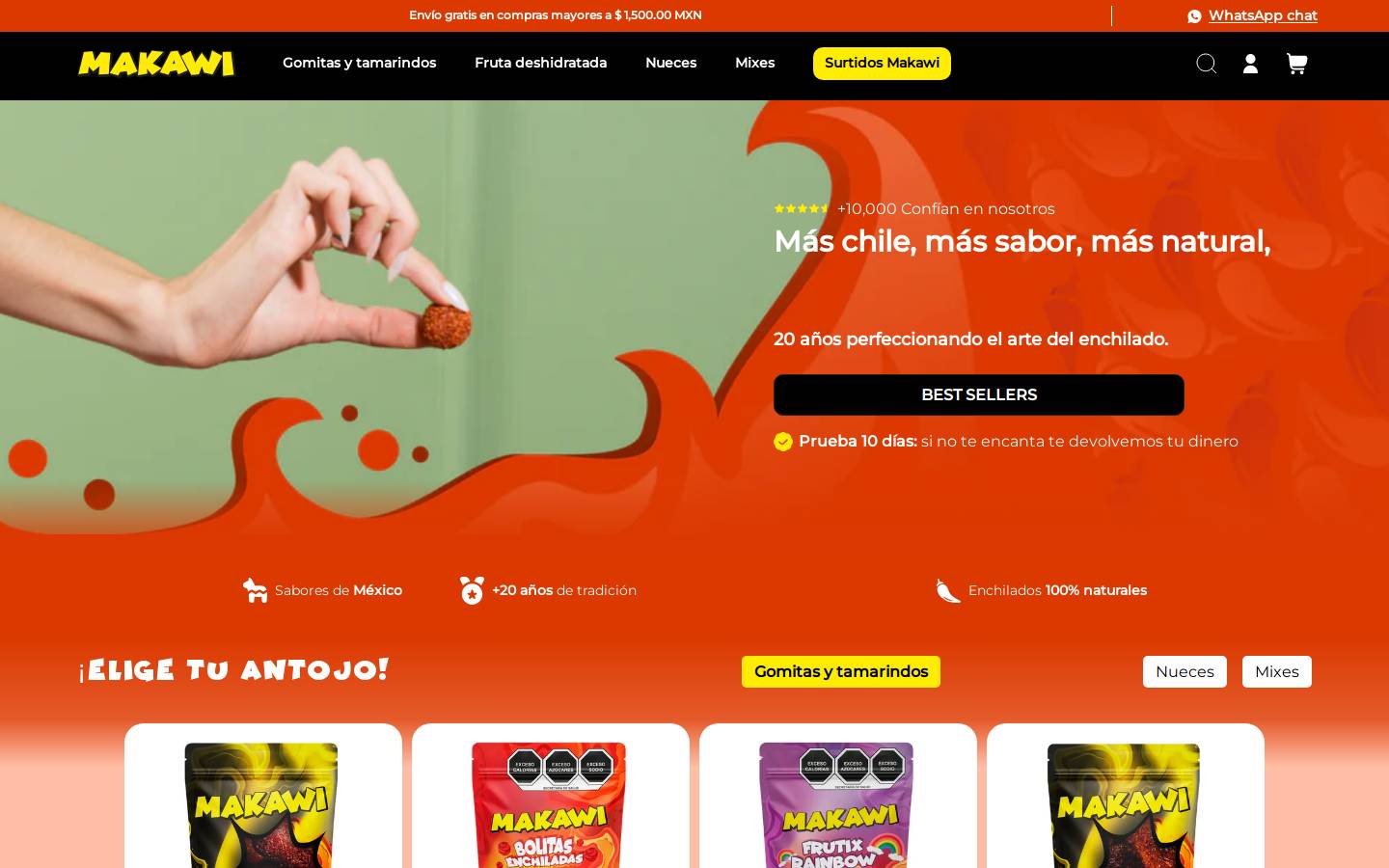 makawi.mx homepage screenshot