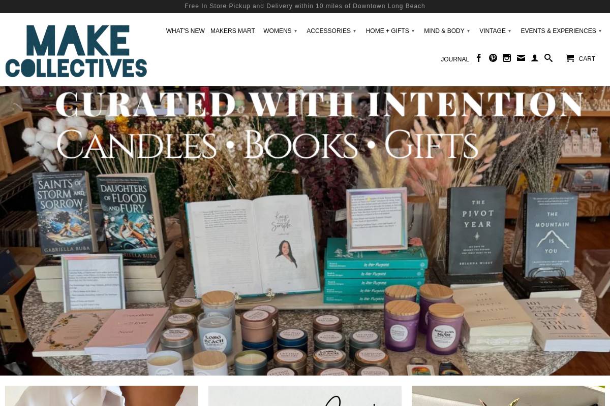 makecollectives.com homepage screenshot