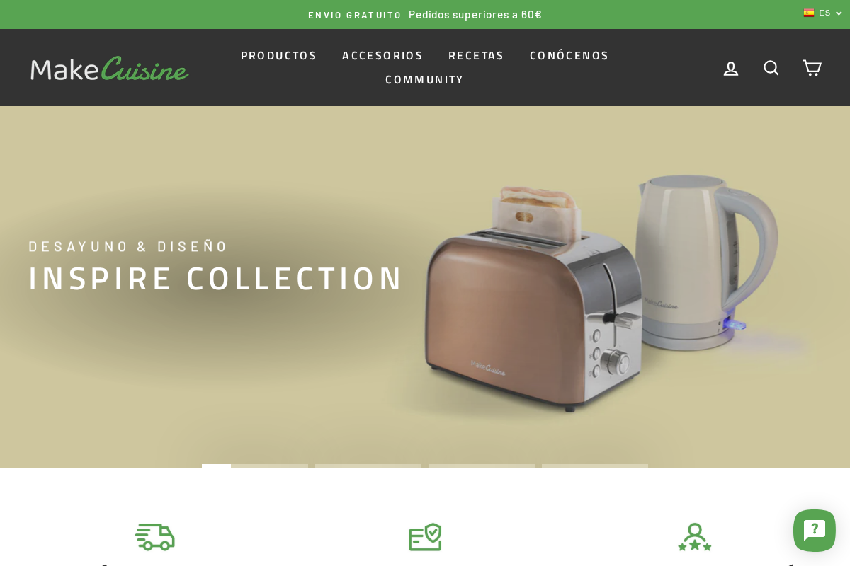 makecuisine.com homepage screenshot