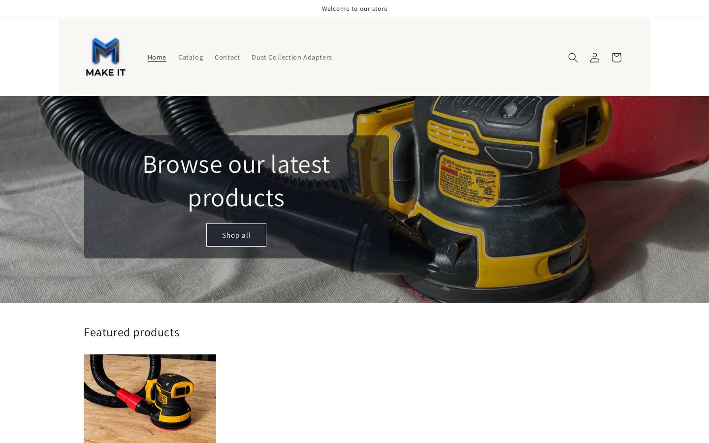 makeit-mfg.com homepage screenshot
