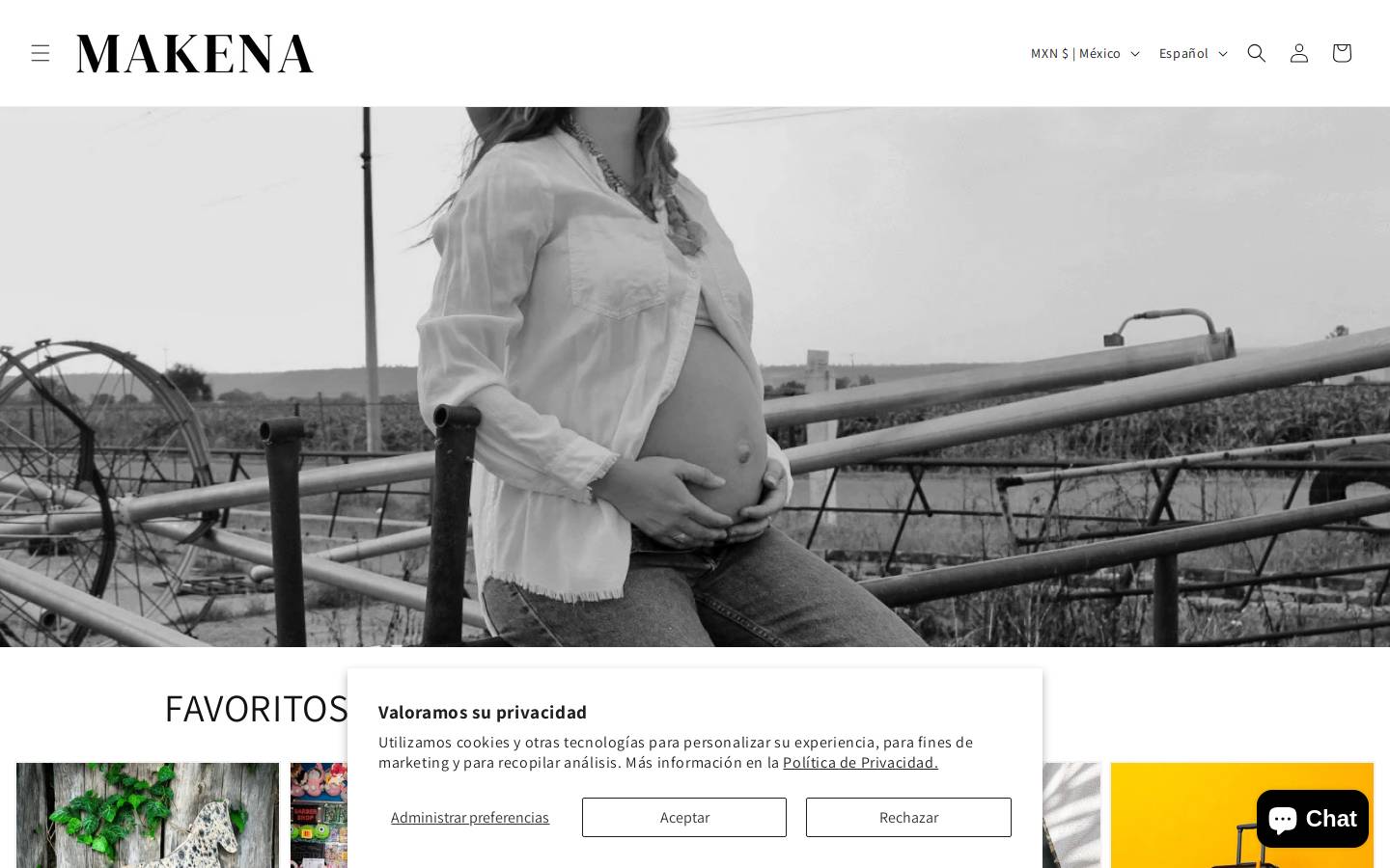makenamx.com homepage screenshot