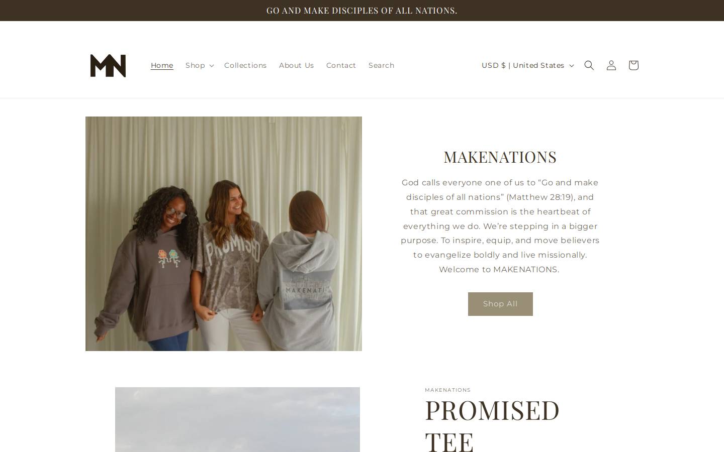 makenations.com homepage screenshot
