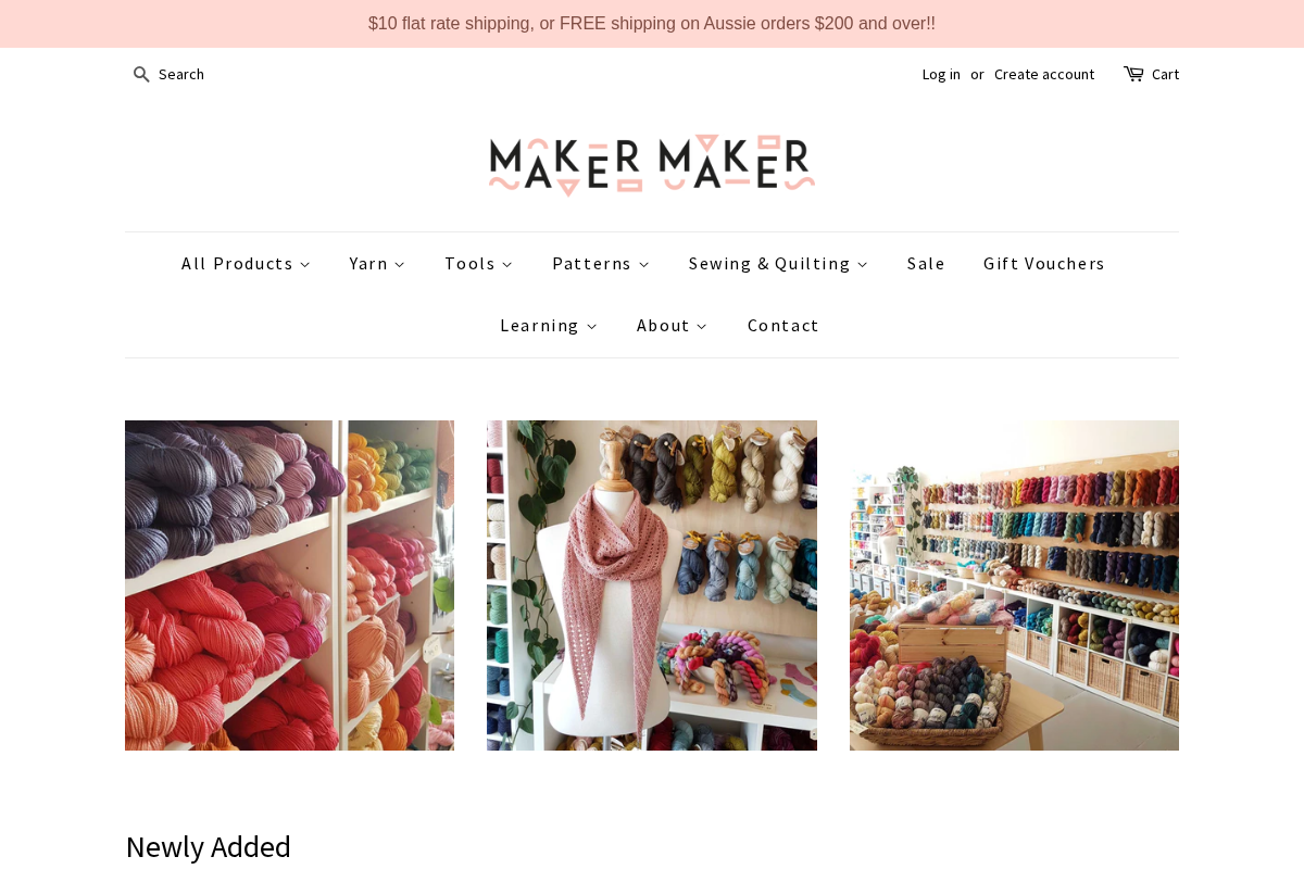 Maker Maker homepage screenshot