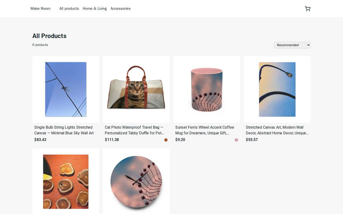 makeroom.co.in homepage screenshot