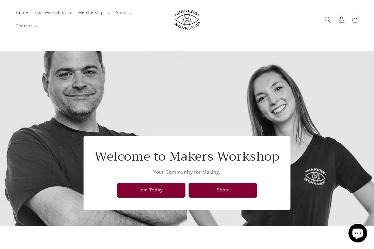 makersworkshop.com homepage screenshot