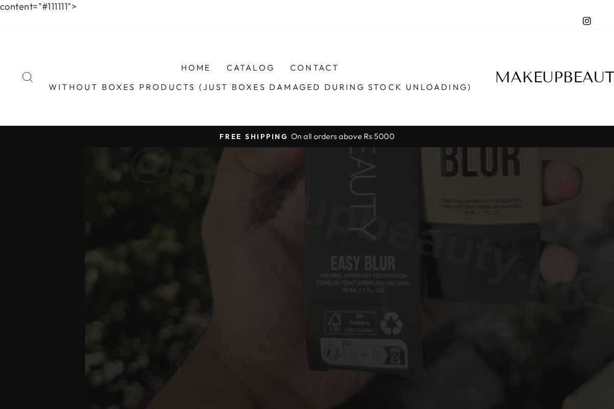 MakeupBeauty.Pk homepage screenshot