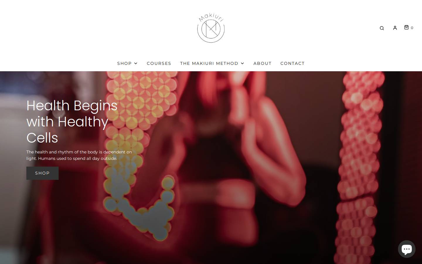 makiuri.com homepage screenshot