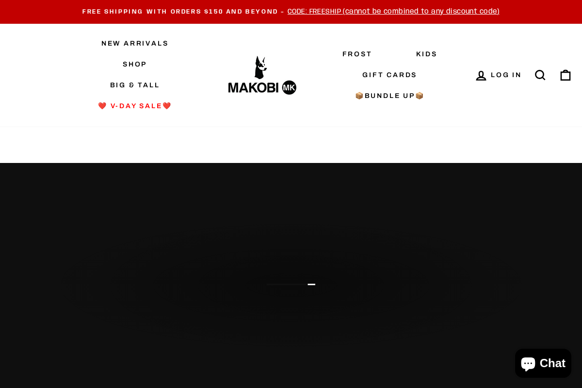 makobiusa.com homepage screenshot