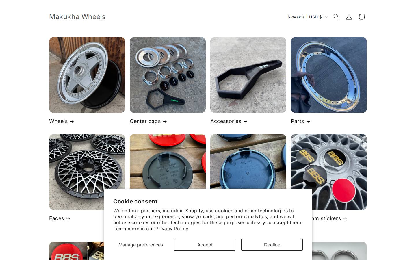 makukha.com homepage screenshot