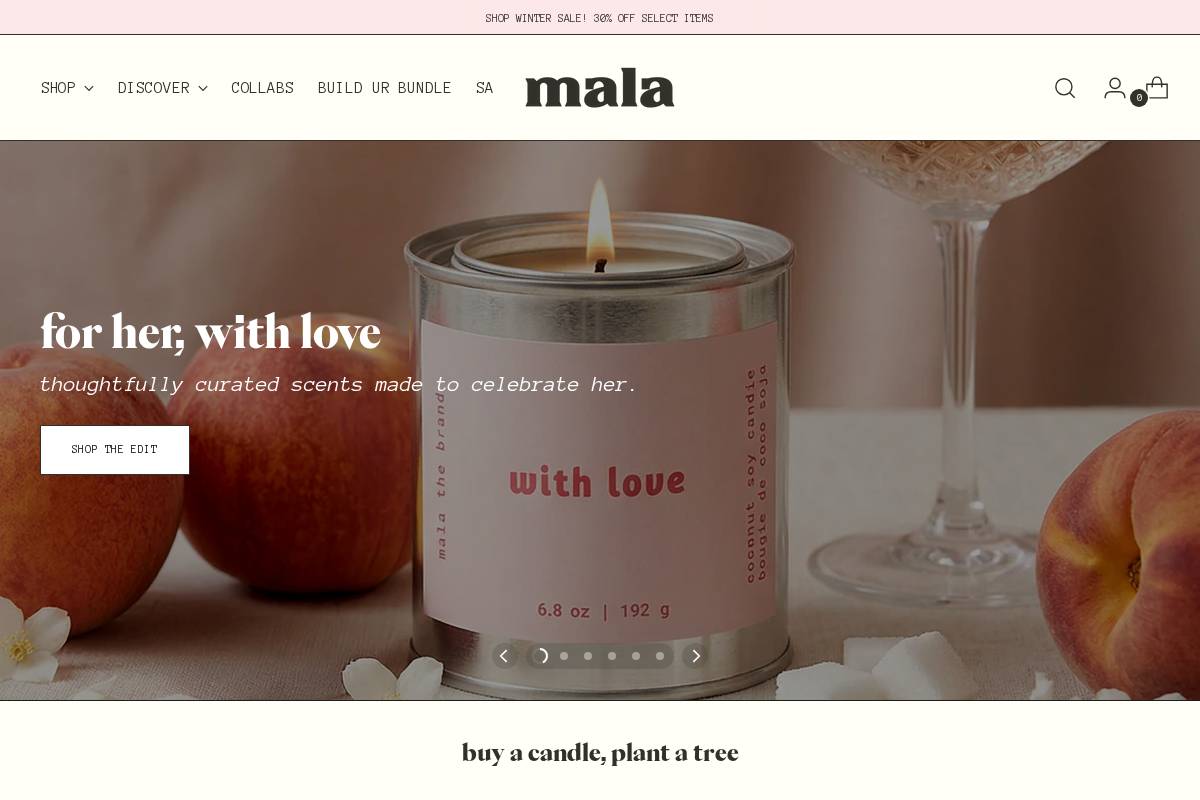 malathebrand.com homepage screenshot