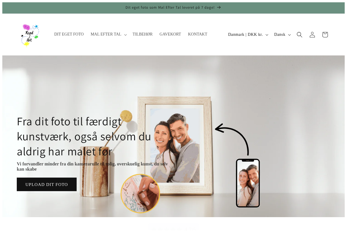 Maleftertal homepage screenshot