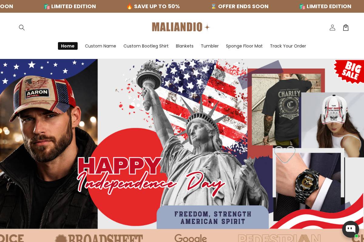 maliandio.com homepage screenshot