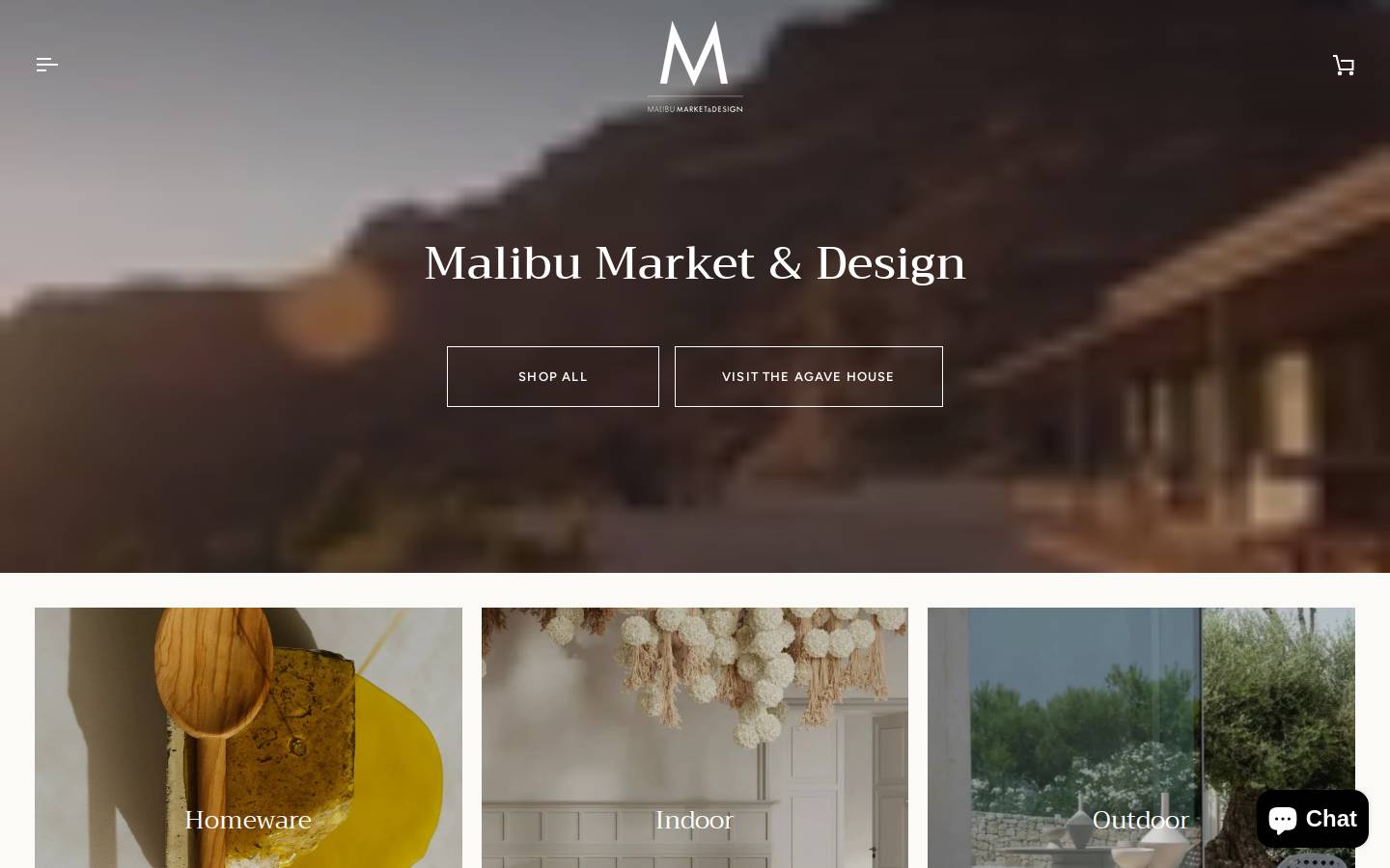 malibumarketdesign.com homepage screenshot